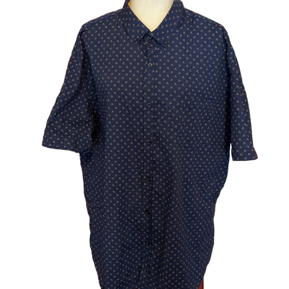 Johnny Bigg Cotton Blend Button Shirt 3X